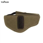 Płótno i skórzany rewolwer z rewolwerem Taśma holownicza Carry Handgun Holder